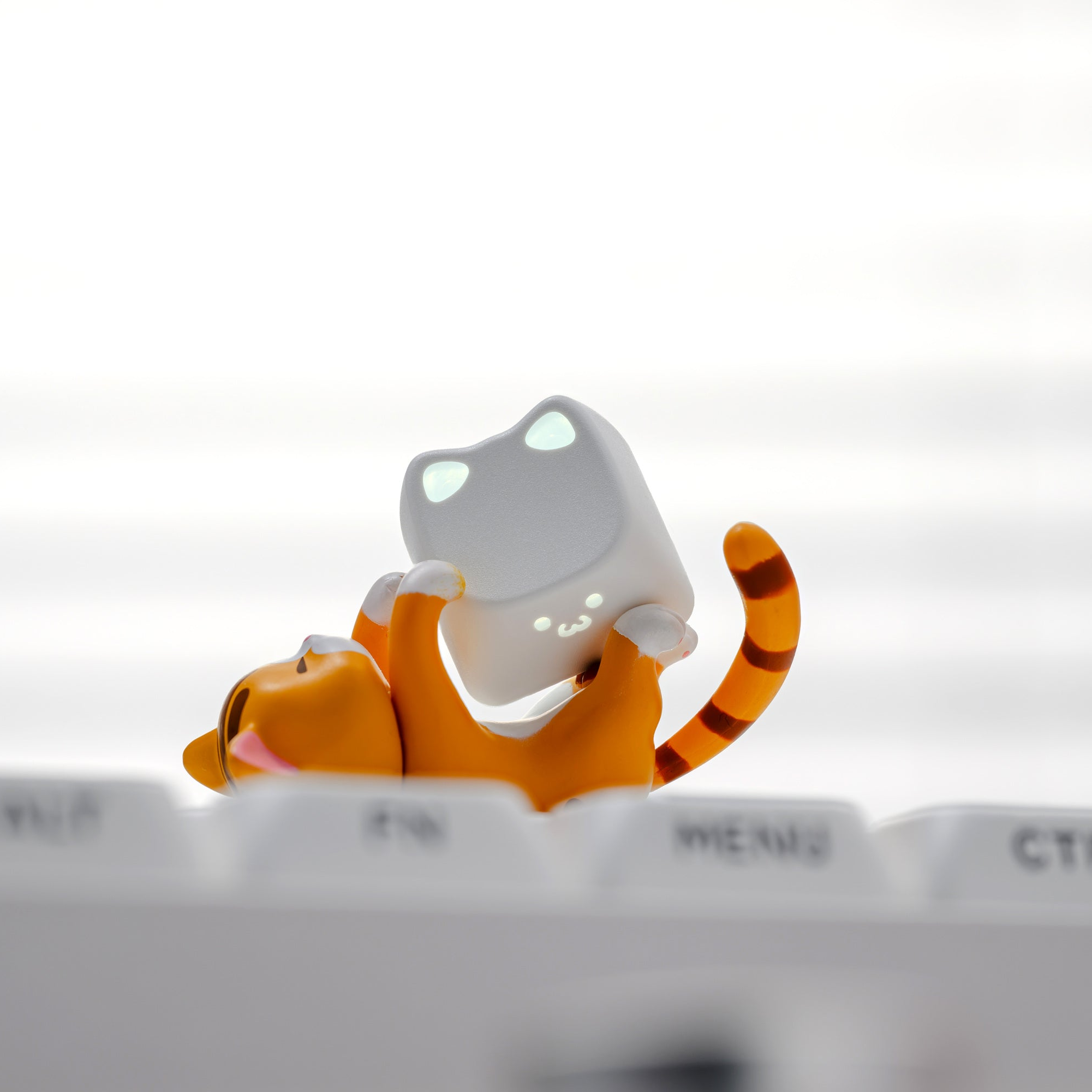 XVX Lumicat MAO Profile Side-Printed Shine-Through 113-Key Keycap Set