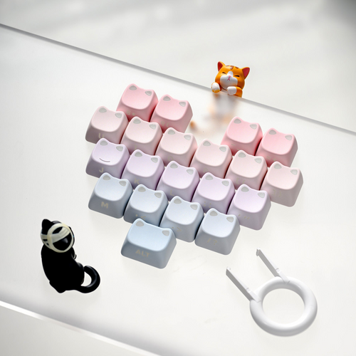 XVX Lumicat MAO Profile Side-Printed Shine-Through 113-Key Keycap Set