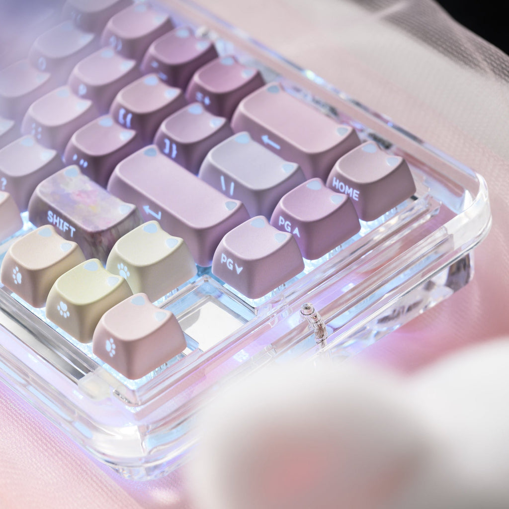 XVX Lumicat MAO Profile Side-Printed Shine-Through 113-Key Keycap Set